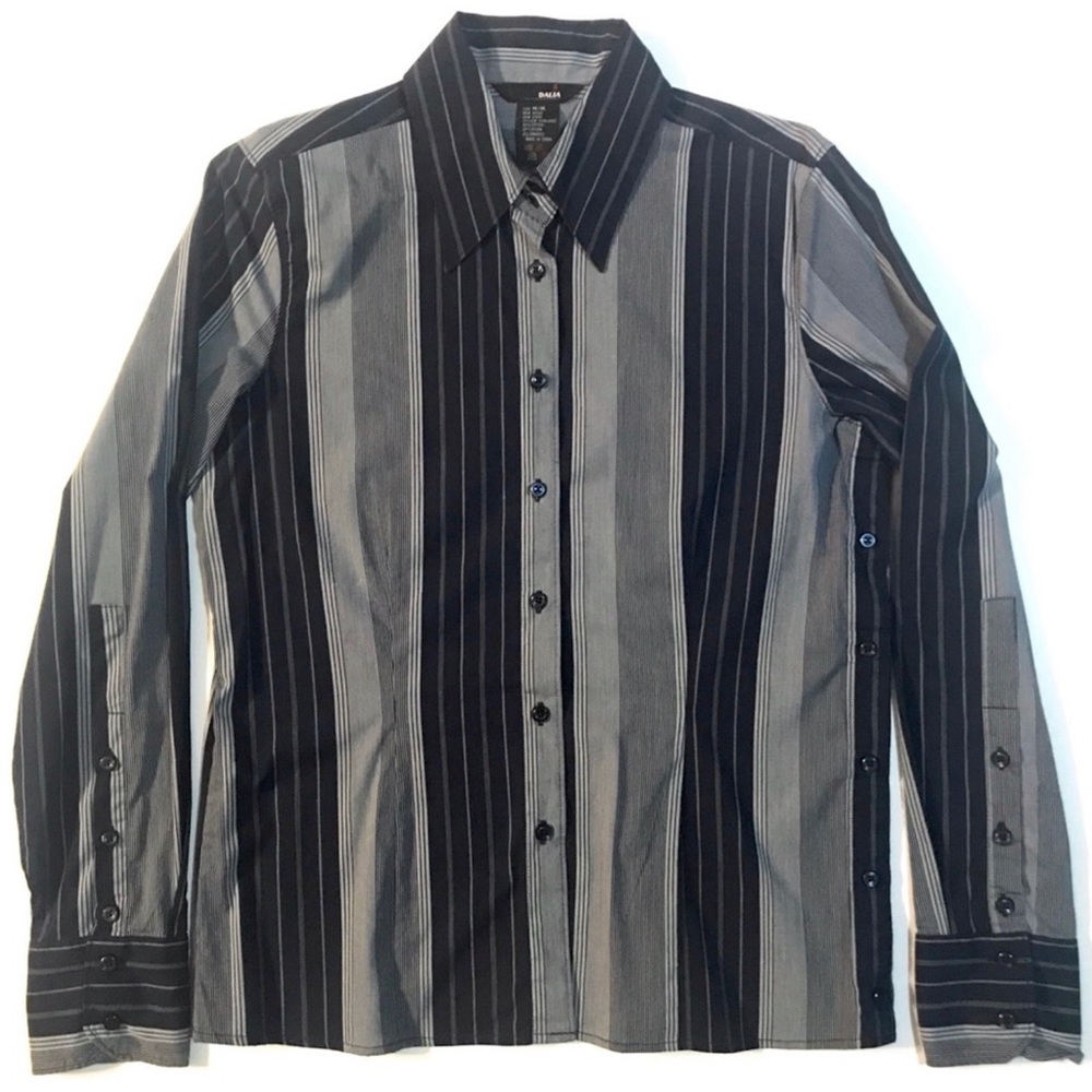 Dalia striped button down shirt